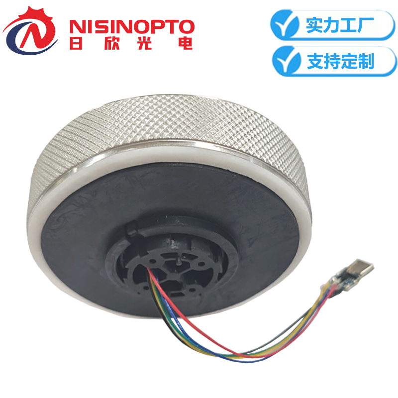 2.1寸480*480智能旋钮屏串口屏五金滚花工艺