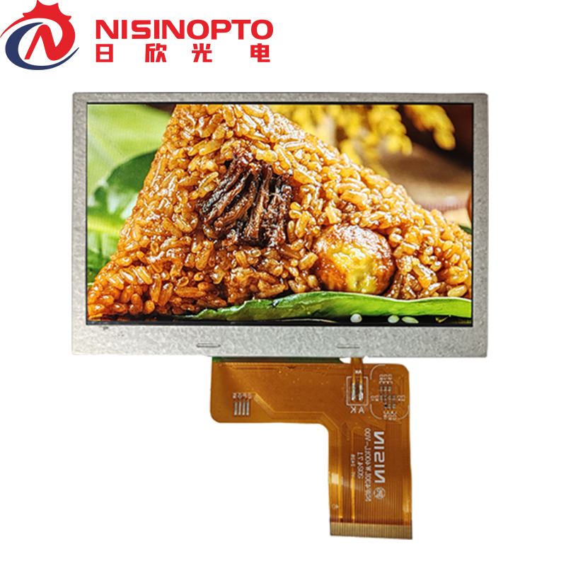 4.3寸800*480TFT液晶显示屏适用家居医疗工业仪表仪器监控显示