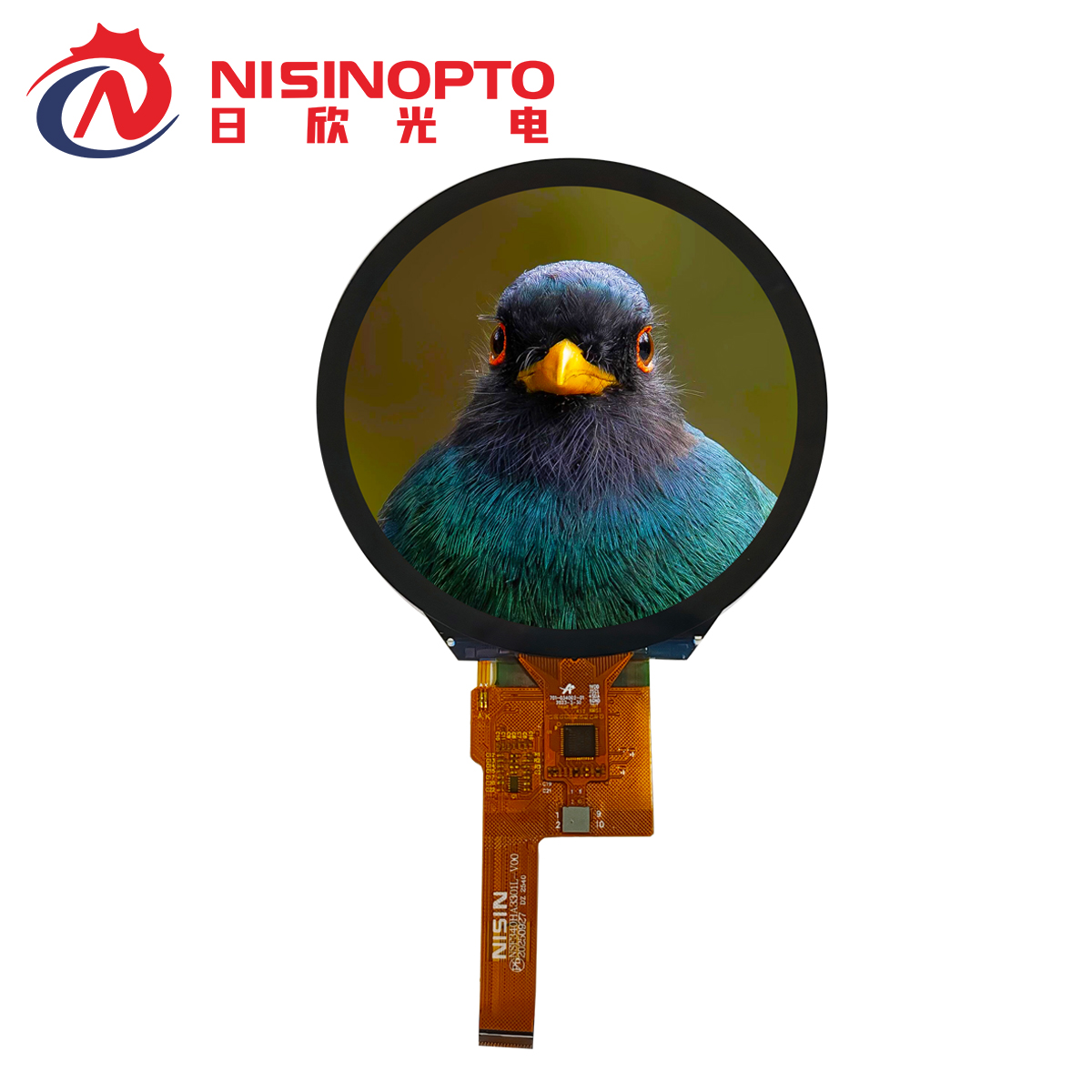 3.4寸800*800高清圆形TFT液晶屏显示总成