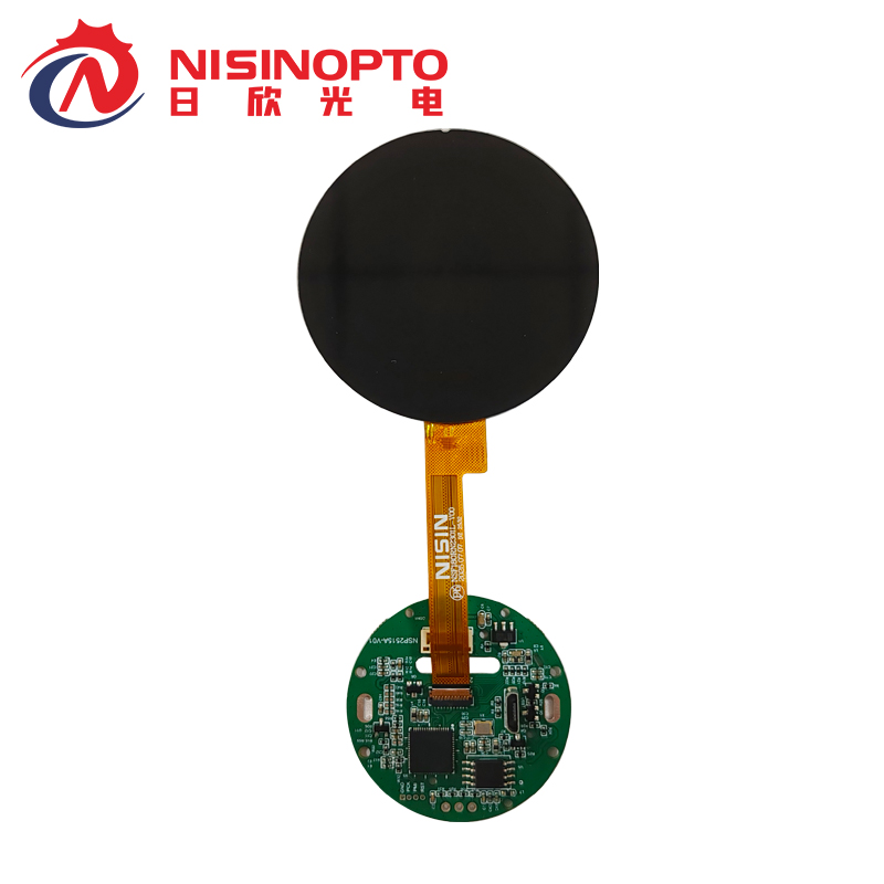 1.8寸360*360手表手环圆形串口TFT显示屏屏带板液晶总成模组工业医疗屏幕