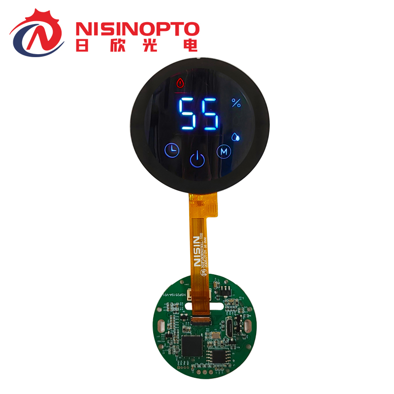 1.8寸360*360手表手环圆形串口TFT显示屏屏带板液晶总成模组工业医疗屏幕