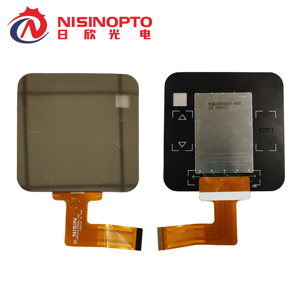 2.4寸480*640镜面工艺显示TFT液晶屏智能家居中控穿戴消费电子屏