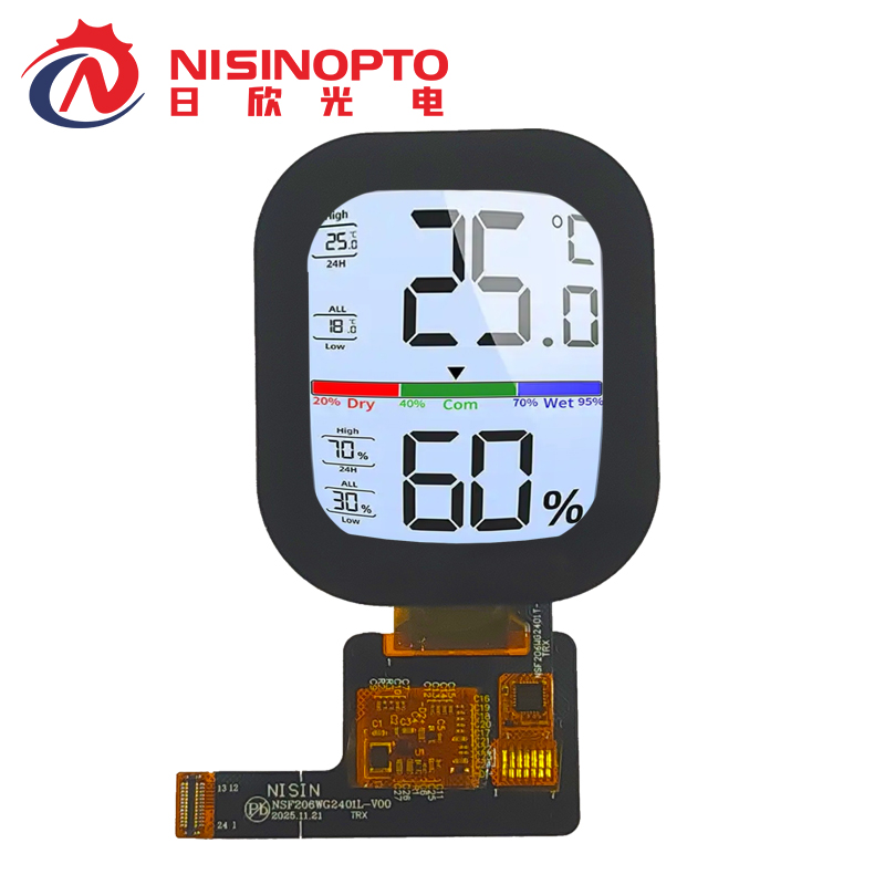 2.06寸AMOLED410*502防水防尘抗震手表手环眼镜显示屏智能穿戴设备显示触摸屏